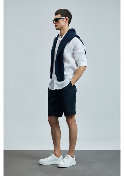 Cosmo Spor Erkek Chino Şort Slim Fit Lacivert fiyatları