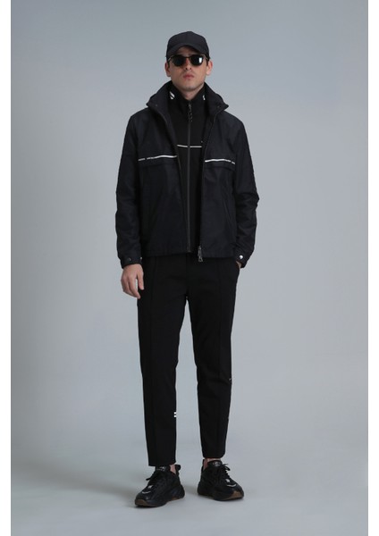 Huge Eşofman Üst Siyah