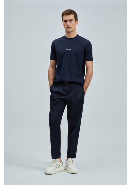 Marcus Modern Grafik T- Shirt Siyah