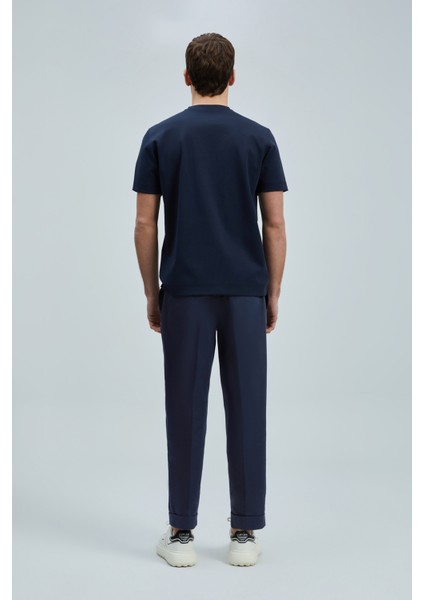 Marcus Modern Grafik T- Shirt Siyah