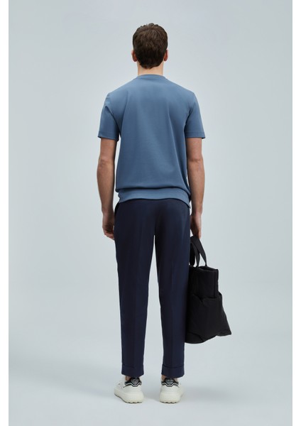 Marcus Modern Grafik T- Shirt Siyah