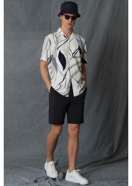 Fral Spor Erkek Chino Şort Slim Fit Lacivert fırsatları