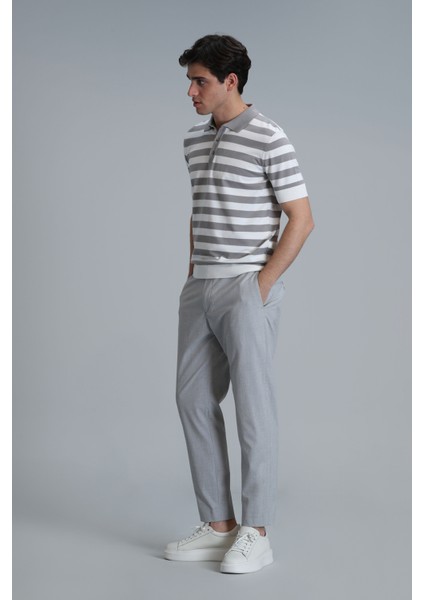 Hery Smart Erkek Chino Pantolon Slim Fit Gri modelleri