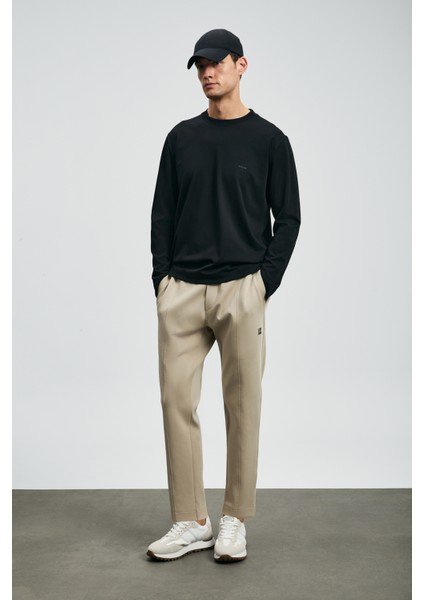 Vıctor Erkek Uzun Kol T- Shırt Siyah fırsatları