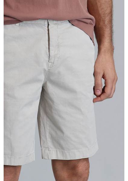 Zegler Spor Erkek Chino Şort Slim Fit Gri modelleri