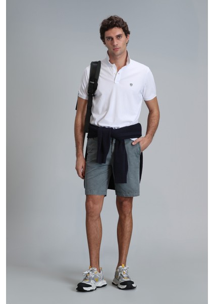 Zegler Spor Erkek Chino Şort Slim Fit Gri indirimleri