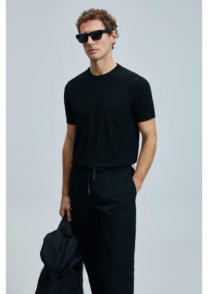 Tıno Erkek Modal Karışımlı Kazak Siyah fırsatları