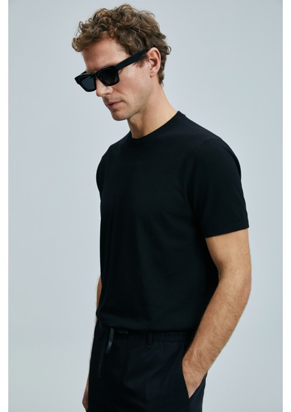 Tıno Erkek Modal Karışımlı Kazak Siyah indirimleri