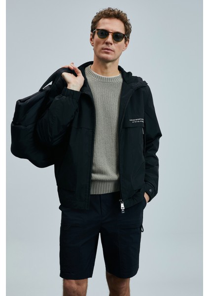 Erdem Erkek Spor Şort Regular Fit Siyah indirimleri