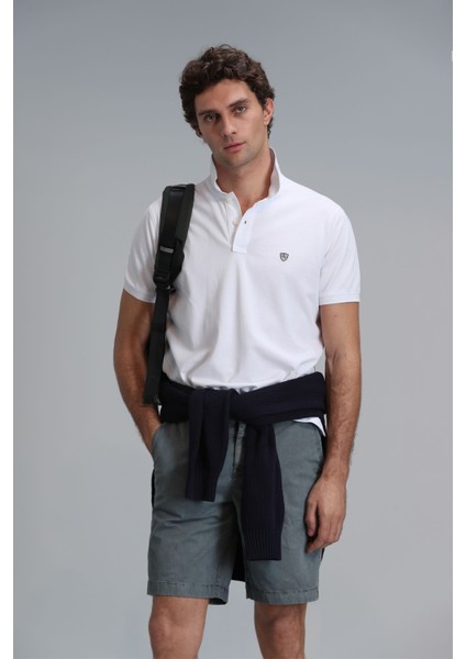 Laon Smart Erkek Polo Tişört Slim Fit Siyah