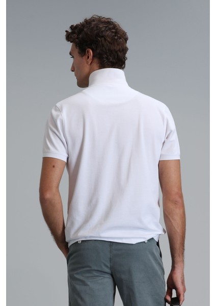 Laon Smart Erkek Polo Tişört Slim Fit Siyah