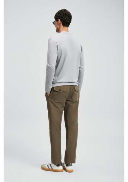 Vıctor Erkek Uzun Kol T- Shırt Siyah