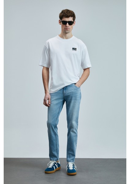 Nıcolo Smart Jean Erkek Pantolon Slim Fit Mavi