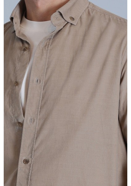 Water Erkek Basic Gömlek Slim Fit Antrasit modelleri