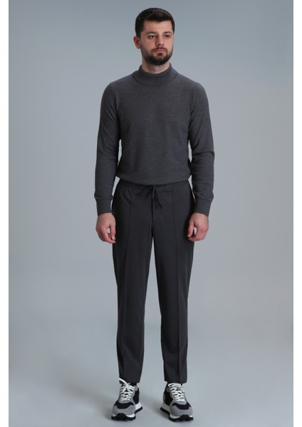 Lumer Spor Erkek Chino Pantolon Slim Fit Siyah fırsatları