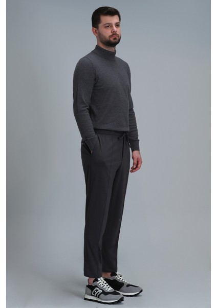 Lumer Spor Erkek Chino Pantolon Slim Fit Siyah indirimleri