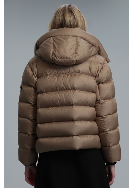 Rose Kaz Tüyü Kadın Mont