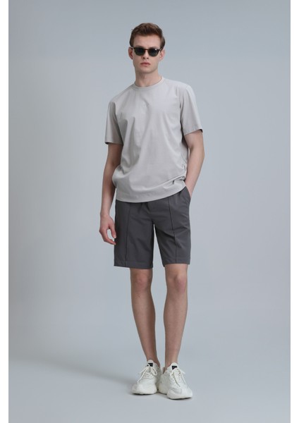 Chrıs Spor Erkek Chino Şort Slim Fit Lacivert