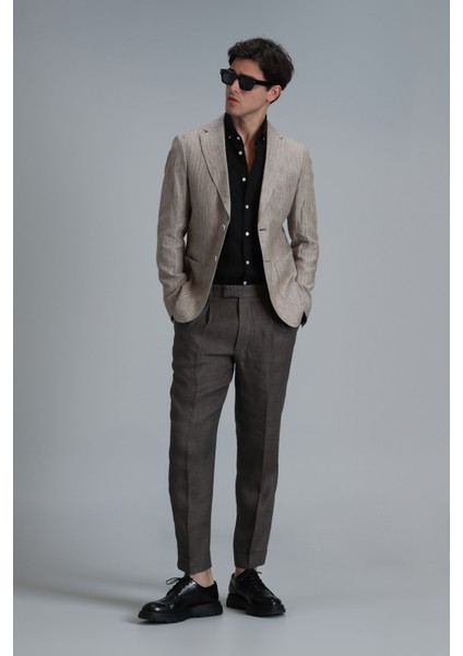 Star Smart Erkek Chino Pantolon Comfort Fit Kahverengi fırsatları