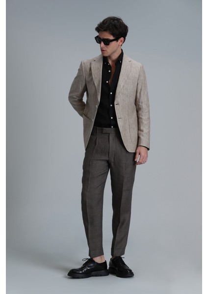 Star Smart Erkek Chino Pantolon Comfort Fit Kahverengi indirimleri