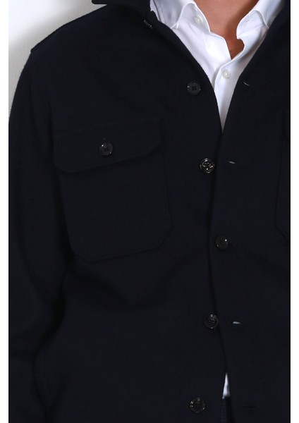 Barena Erkek Basic Gömlek Slim Fit Lacivert modelleri