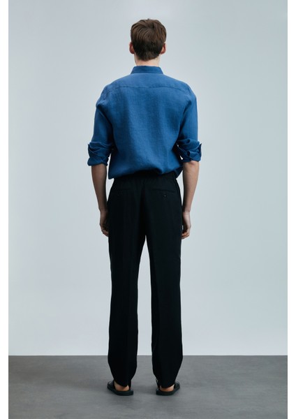 Bert Smart Erkek Chino Pantolon Slim Fit Lacivert