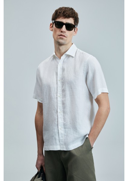 Bert Erkek Basic Gömlek Comfort Fit Lacivert modelleri