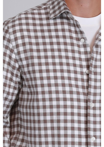 Madrid Erkek Basic Gömlek Slim Fit Lacivert modelleri