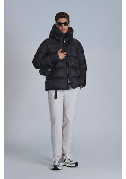 Tommy Kaz Tüyü Erkek Mont