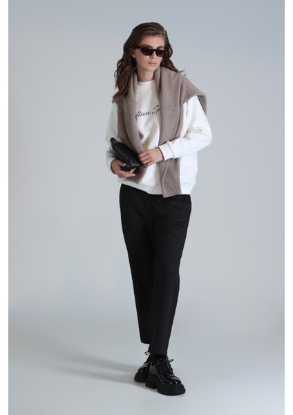 Loved Kadın Örme Sweatshırt fırsatları