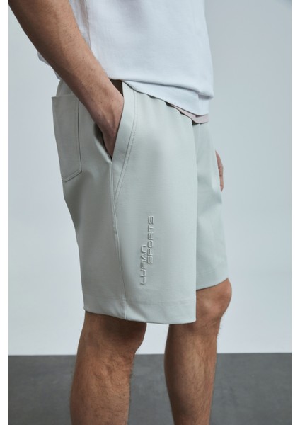 Moon Erkek Şort Eşofman Siyah modelleri