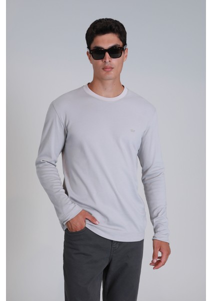 Patrıce Erkek Uzun Kol Tişört Siyah