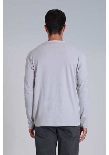 Patrıce Erkek Uzun Kol Tişört Siyah