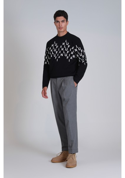 Rose Erkek Sweatshirt Siyah fırsatları