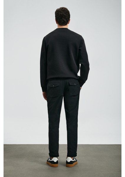 Luther Erkek Sweatshirt Siyah