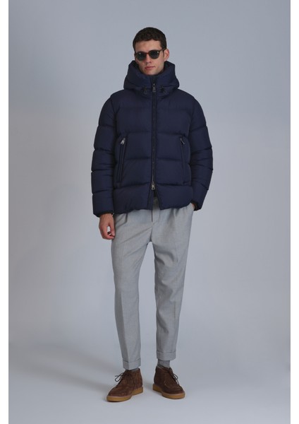 Tommy Kaz Tüyü Erkek Mont