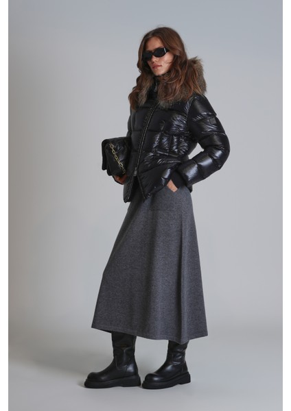 Klemantın Kaz Tüyü Kadın Mont fırsatları