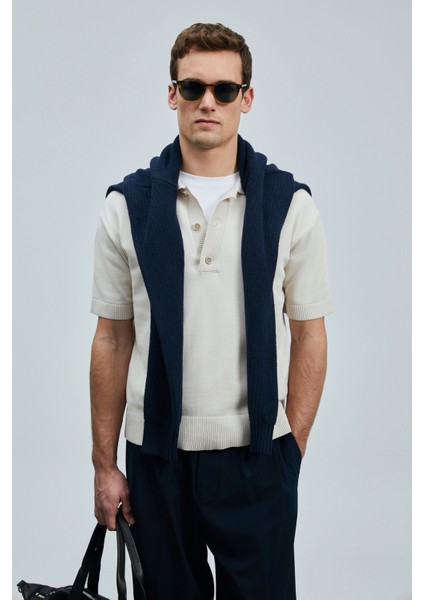 Fresh Erkek Pamuklu Kazak Lacivert fırsatları