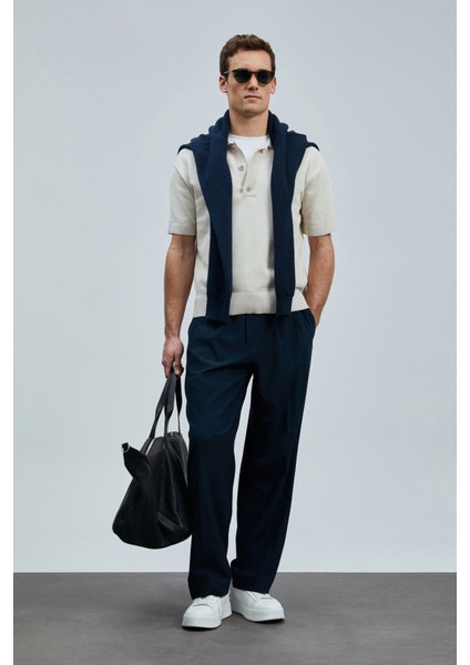 Fresh Erkek Pamuklu Kazak Lacivert indirimleri