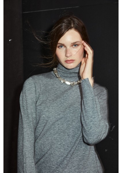 Harper Kadın Kazak Siyah