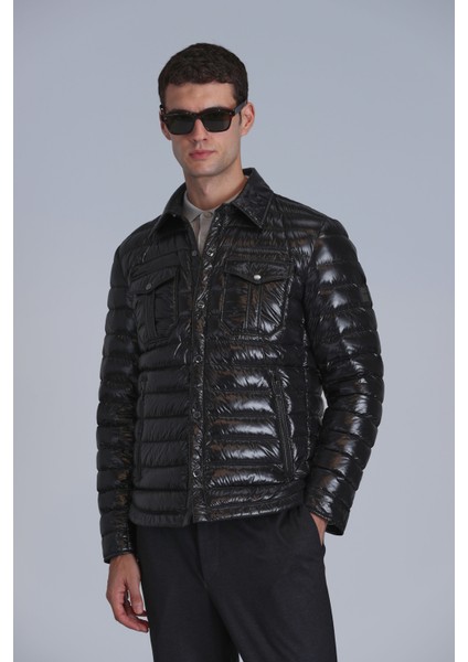 Kane Kaz Tüyü Erkek Mont Siyah modelleri