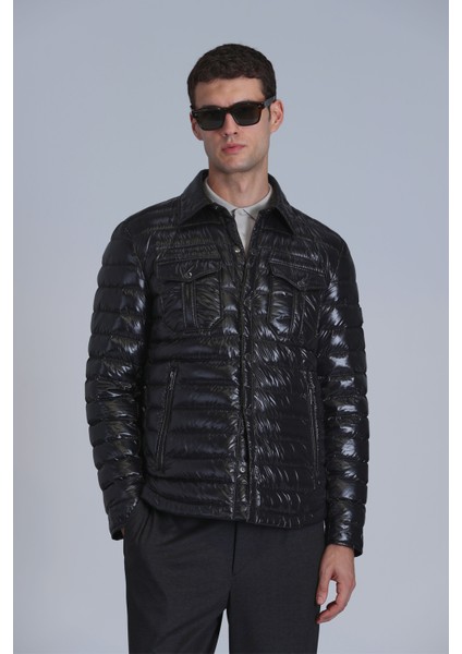 Kane Kaz Tüyü Erkek Mont Siyah indirimleri