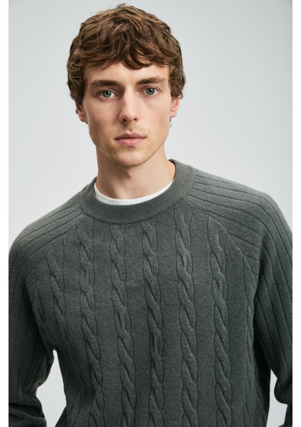 Vernes Erkek Kazak Vizon indirimleri