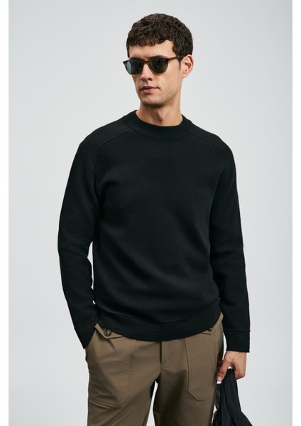 Herman Erkek Kazak Siyah