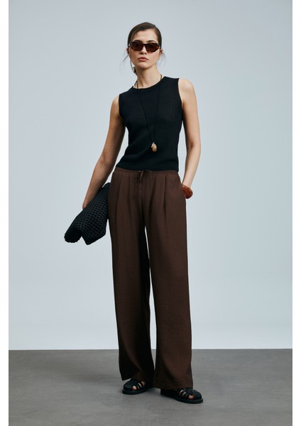 Emma Kadın Keten Karışımlı Kazak Siyah fiyatları