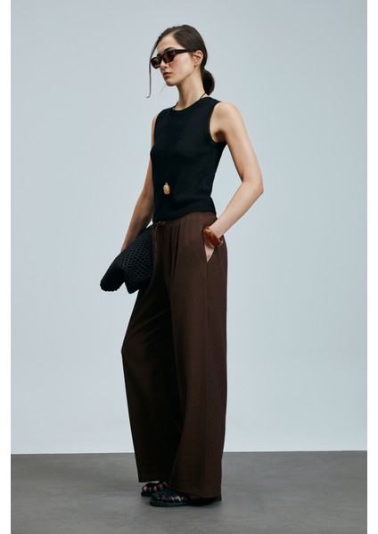 Emma Kadın Keten Karışımlı Kazak Siyah fırsatları