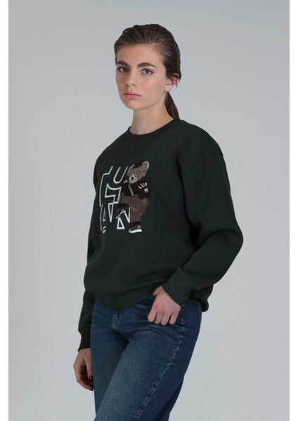 Pıtcher Kadın Örme Sweatshırt Siyah modelleri