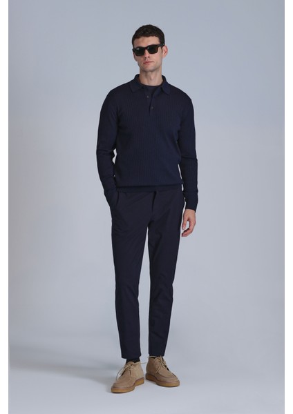 Luta Spor Erkek Chino Pantolon Slim Fit Lacivert indirimleri
