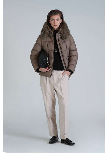 Klemantın Kaz Tüyü Kadın Mont fiyatları