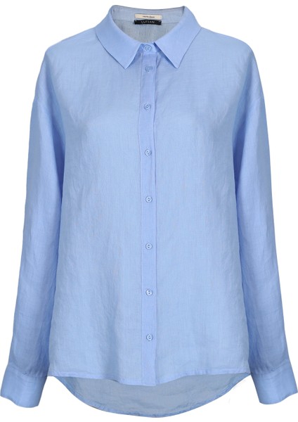 Barrı Kadın Keten Gömlek